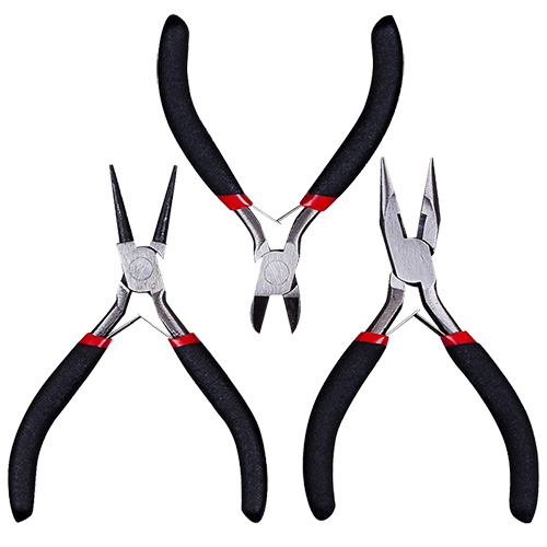 珠宝钳小钳子手工迷你偏尖嘴斜口