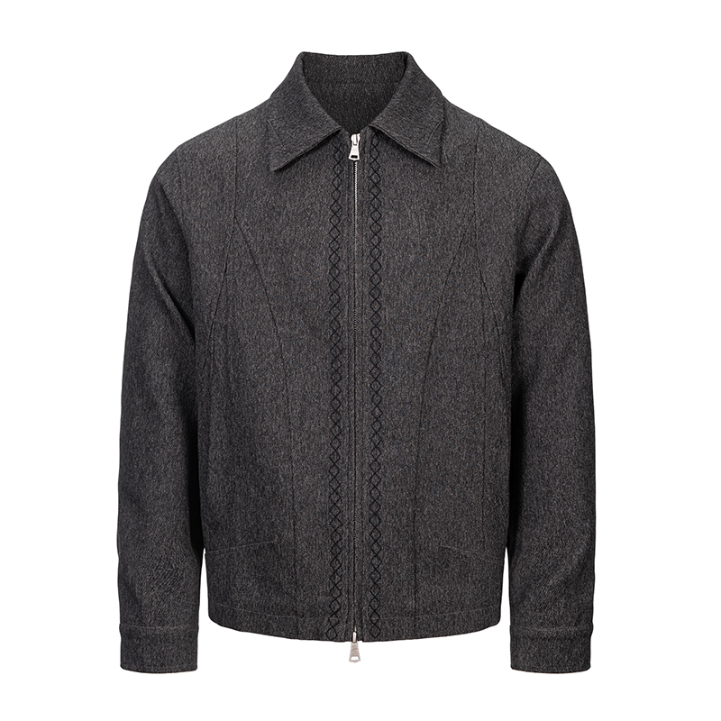 CATSSTAC 洛克宫廷刺绣夹克 细腻纹理 cleanfit高级感设计