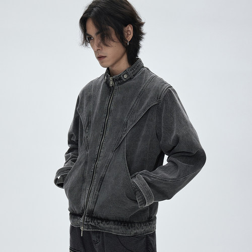 CATSSTAC龟甲活页牛仔夹克