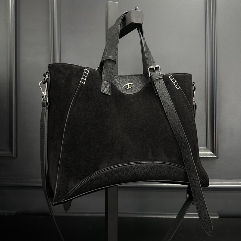 CATSSTAC 玛雅麂皮托特包 大容量 手提/斜挎 满足户外通勤