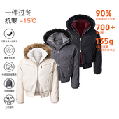 新国标90白鸭绒 一件过冬 CATSSTAC 座山雕三代派克羽绒雕
