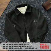 CATSSTAC 独特气质 轻奢质感 皓影羊毛翻领夹克 50%羊毛