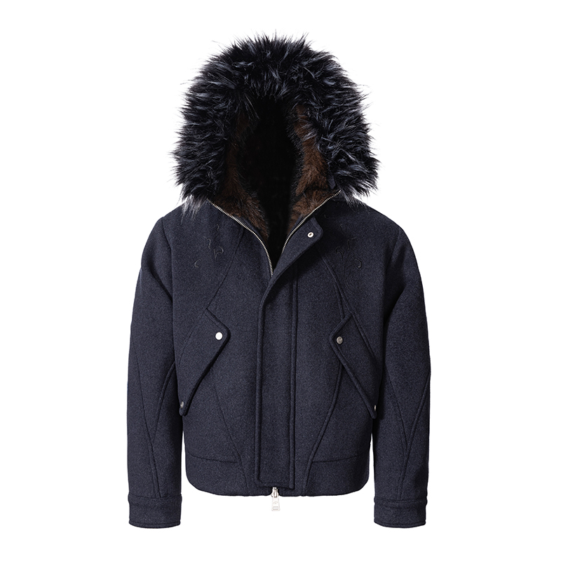 CATSSTAC 巴洛克雕花羊毛座山雕 天然锁温 冬季保暖 轻奢质感