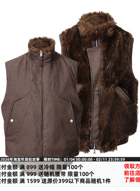 CATSSTAC 猎人双面穿马甲座山雕 正反面可穿 立体挺阔