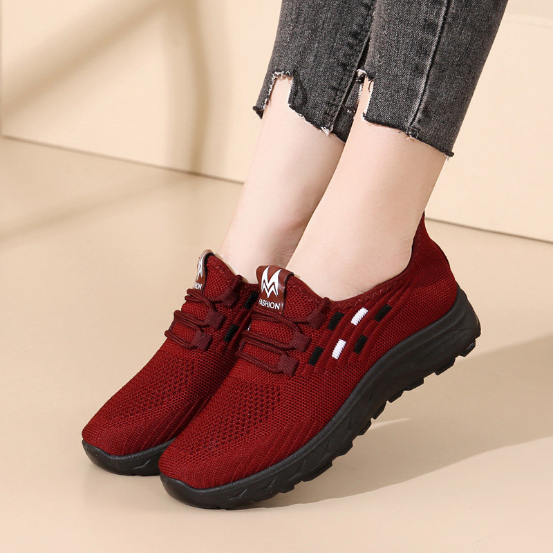 2025春季包邮老北京布鞋女新款 透气网休闲鞋 舒适防滑妈妈鞋女鞋