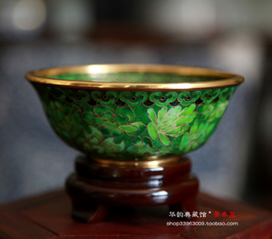 厂家直销  北京特色手工艺景泰蓝4寸碗 送外事礼物 商务礼品 摆件