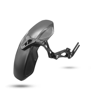 电动车后挡泥板通用小牛雅迪m5电摩改装配件泥瓦碳纤纹后轮n7后盾