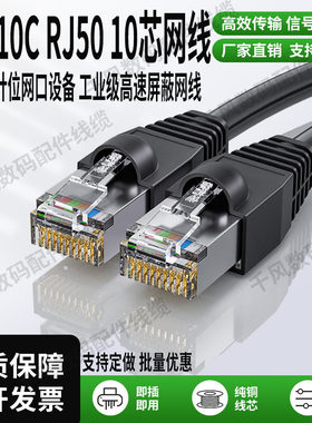 10P10C跳线双绞线10芯屏蔽