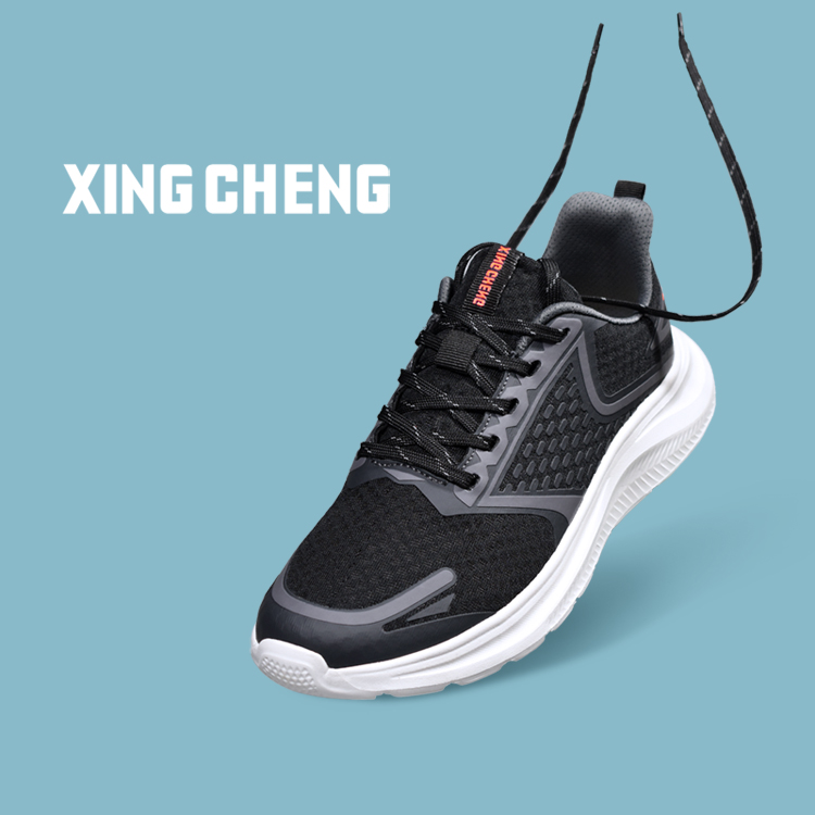 行承男女透气轻弹抗菌运动休闲鞋