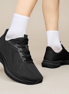 超软弹的仿生鞋|新款4e宽楦爆米花劲弹透气男款休闲运动鞋跑鞋