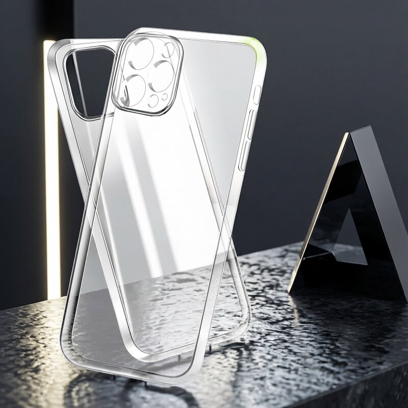 适用iPhone18pro17 Air 16 15 pro 18promax 13手机壳11透明套12 Pro硅胶软壳防摔苹果14max保护套简约不易黄