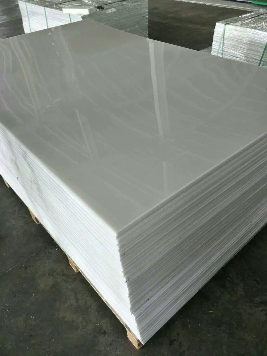 库PP白色塑料板聚丙烯板硬塑料板 自卸车滑板猪肉台案板防水塑i.