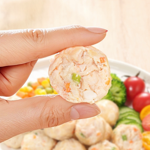 凤祥食品鸡肉丸关东煮串串食材空气炸锅半成品鸡软骨丸子火锅丸子