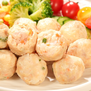 凤祥食品软骨鸡肉丸关东煮串串火锅烧烤食材速冻鸡胸肉丸子
