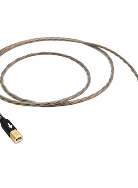 音乐丝带奥丁单晶铜镀银发烧usb数据线A-B口声卡DAC解码器连接线