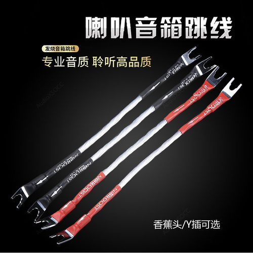 AudioXSOCC发烧喇叭线音箱连接线