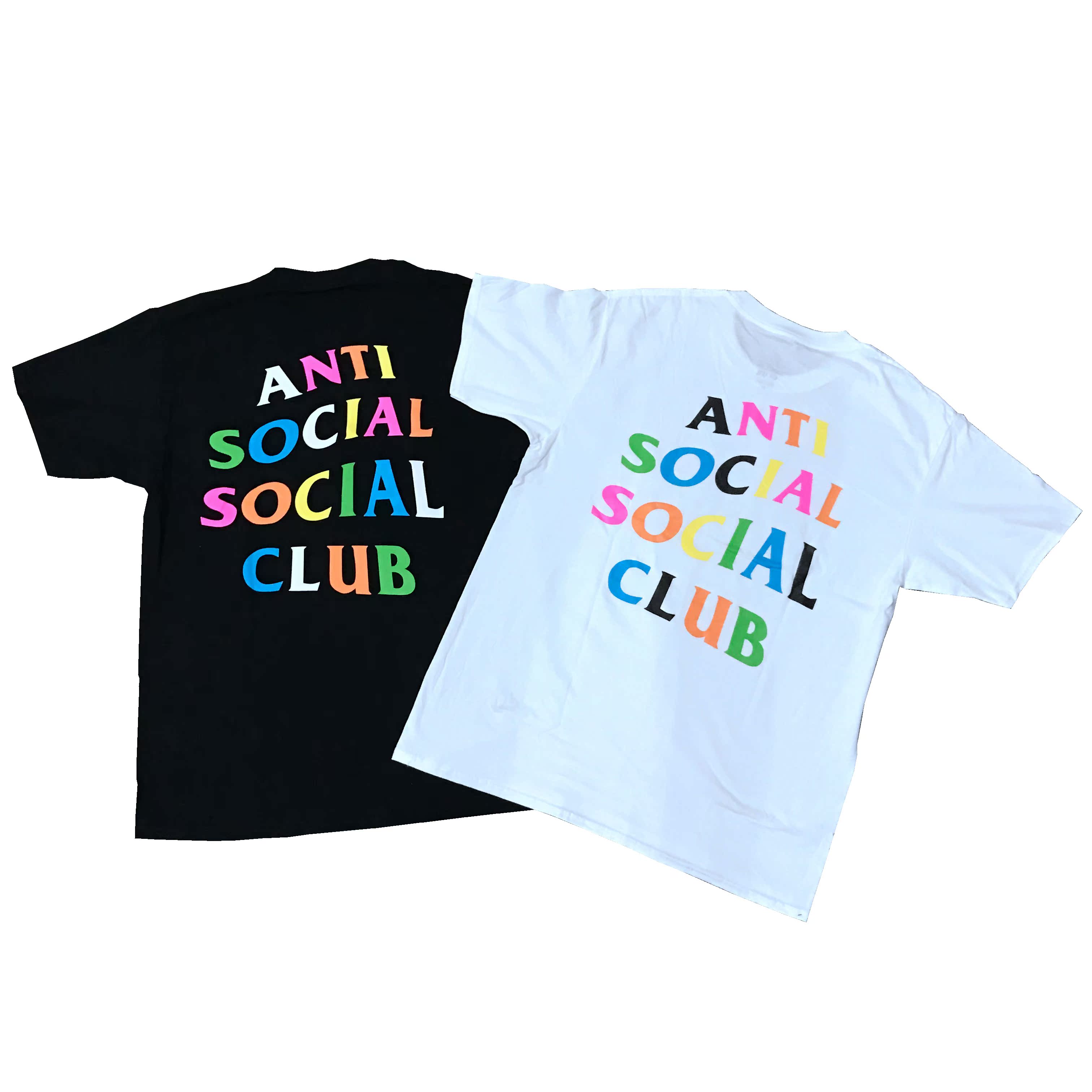 ANTI SOCIAL SOCIAL CLUB ASSC¶ÌÐä²Êºç×ÖĸTÐôºÚ°×Á½É«ÄÐÅ®ÇéÂÂT