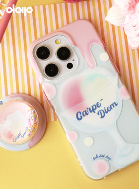 dokdatdap雪糕杯原创苹果17promax手机壳磁吸个性趣味适用iPhone16pro磁吸壳新款插画卡通苹果14小众女生15壳