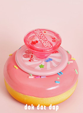 dokdatdap原创糖果流沙磁吸手机支架个性可爱磁吸支架小众设计