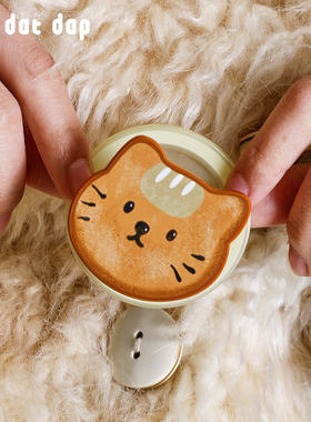 dokdatdap原创小猫饼干磁吸手机支架个性可爱磁吸支架小众设计
