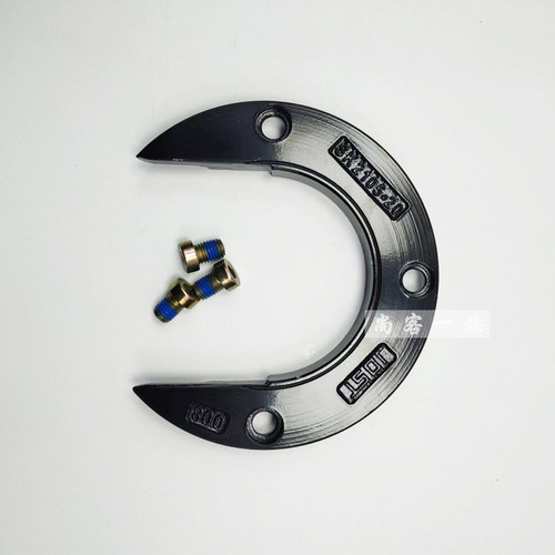 解放J6磨盘耐磨环牵引座磨损月牙