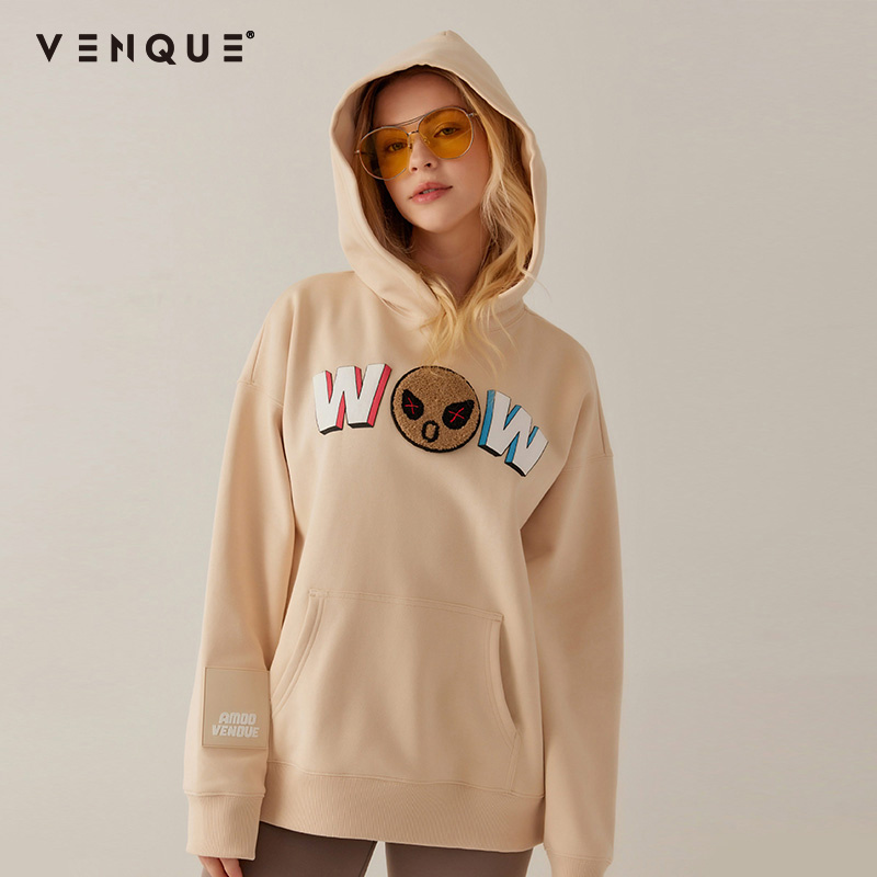 加拿大VENQUE潮牌创意情绪卫衣