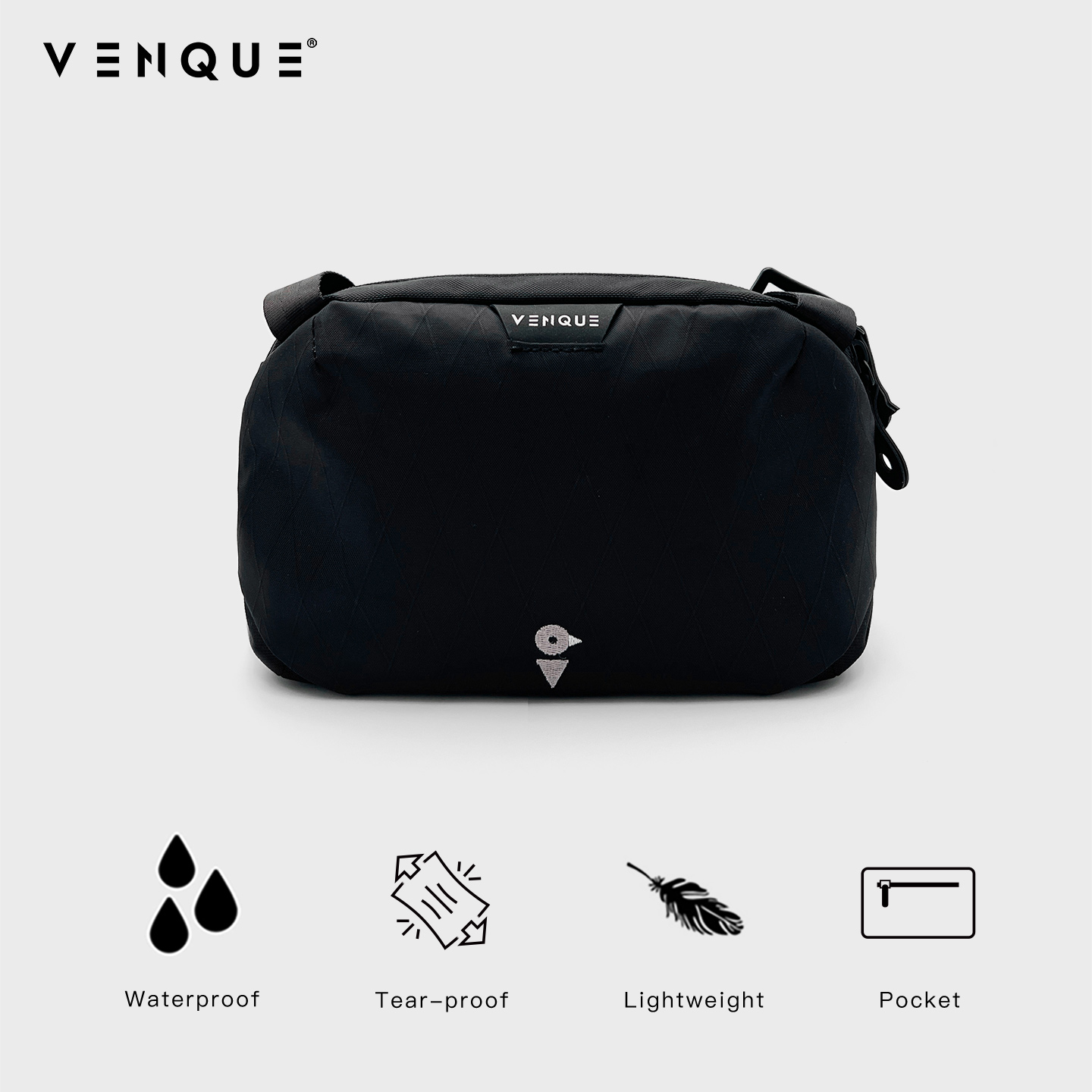 VENQUE范克户外旅行运动斜挎包