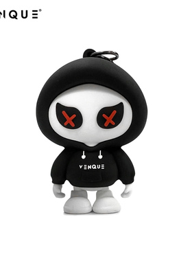 venque/范克Amoo小恶魔公仔挂件情侣钥匙扣七夕礼盒装送人推荐