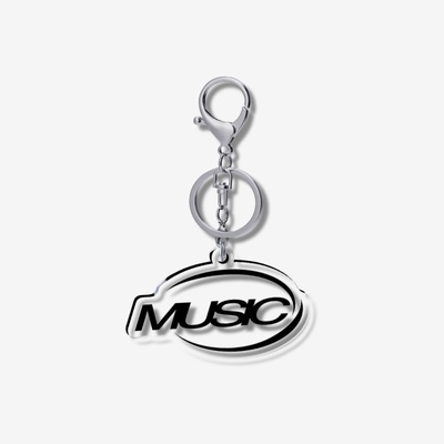 playboi carti I AM MUSIC music logo 5cm透明钥匙扣龙虾扣