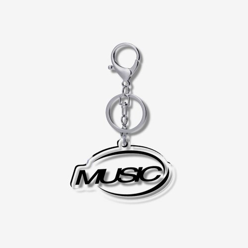 playboi carti I AM MUSIC music logo 5cm透明钥匙扣龙虾扣