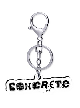Lil Yachty Concrete 5cm透明钥匙扣龙虾扣