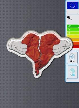 kanye west 808s & Heartbreak 5cm 软磁冰箱贴