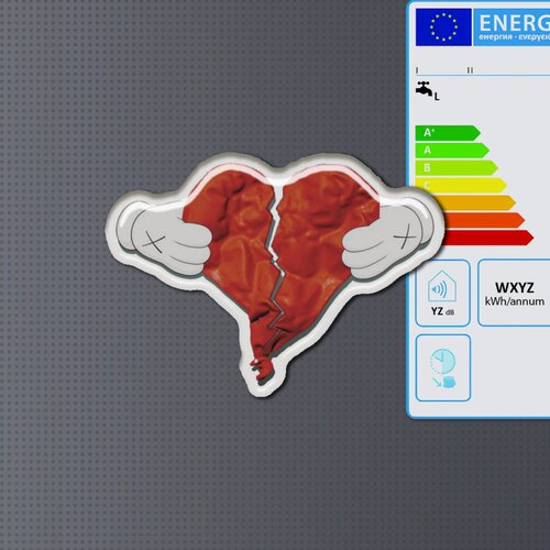 kanye west 808s & Heartbreak 5cm 软磁冰箱贴