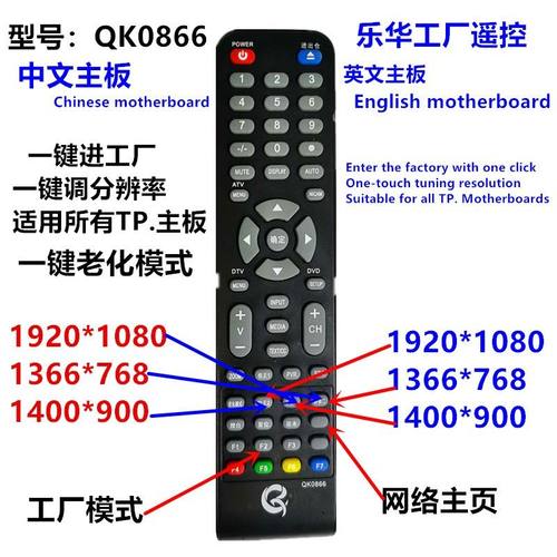 一键自检分辨率调整乐华