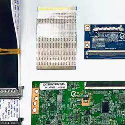 CC500/580PV6D 4K t-con 四件套配件 96-51PIN V2.0  FFC 逻辑板