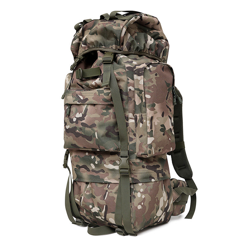 Extra large capacity backpack travel bag, men's tactical backpack, backpack, outdoor oversized travel mountaineering bag, waterproof
