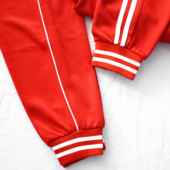 子 蓝色校服裤 束脚校服裤 一条杠两道杠小学初中高中男女春秋束腿款