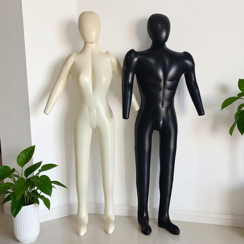 充气人形假模特女仿真全身假人模型服装展示道具男模特衣服展示架