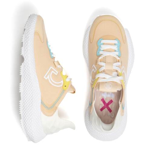 GFOREG4女高尔夫鞋透气奶油黄