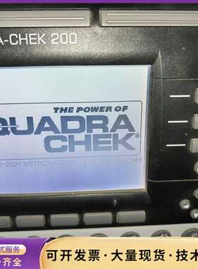 QUADRA-CHEK 200，成色还可以，库存件，功能正常询价