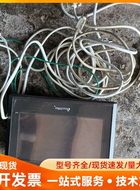 信捷tg765-mt触摸屏，带通讯线，之前学习用的一套配齐就