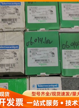 施耐德直流中间继电器CAD50BL DC 24V 2只，CA