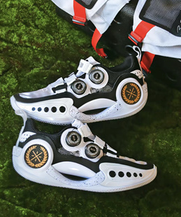 李宁韦德之道9 轻便耐磨一体织实战篮球鞋城市限 定