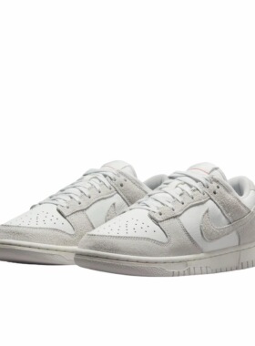 耐克Nike Dunk Low灰白色防滑耐磨低帮板鞋HJ5777-100（nmc仓）