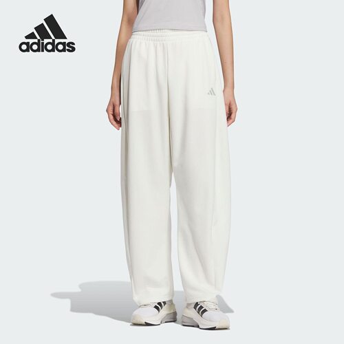adidas 舒适透气柔软亲肤休闲裤女款 JZ1583
