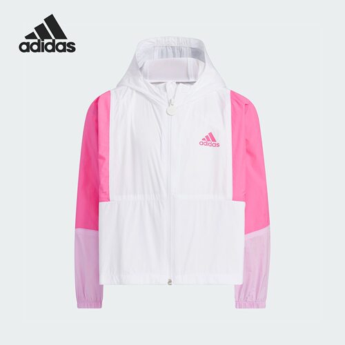 adidas 童装休闲运动连帽夹克外套中小童IT1752