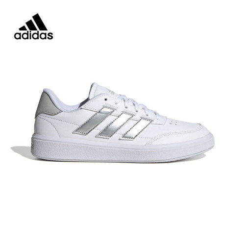 Adidas COURTBLOCK 防滑耐磨 低帮板鞋女款 IF6465