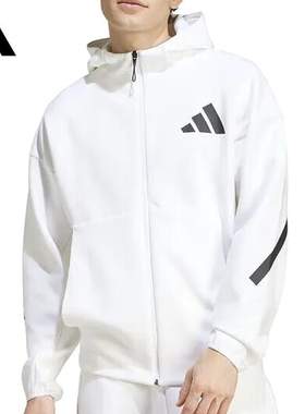 Adidas Z.N.E.运动休闲连帽夹克外套 男款 JF2443