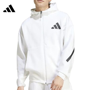 Adidas Z.N.E.运动休闲连帽夹克外套 男款 JF2443