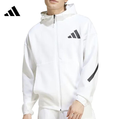 Adidas Z.N.E.运动休闲连帽夹克外套 男款 JF2443